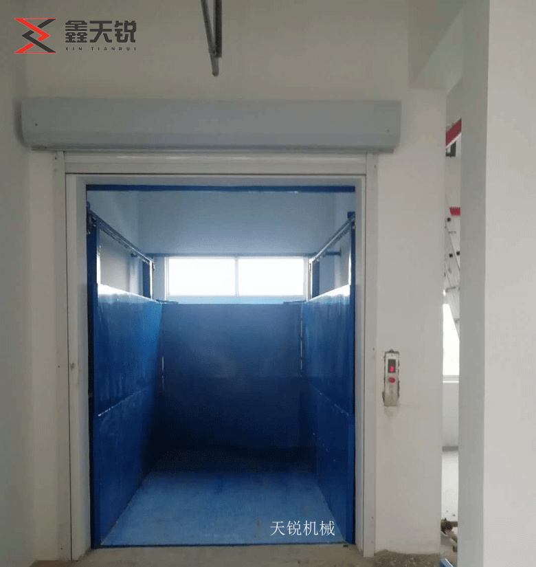 阳江上货专用导轨式升降货梯